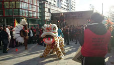Xia Quan Leeuwendans: Officiële Opening Kruisplein Rotterdam